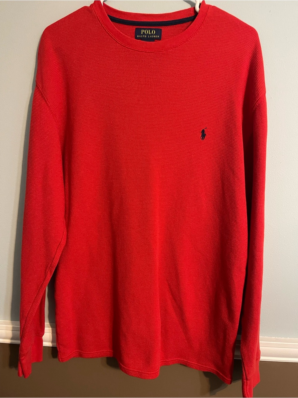 Red Long Sleeve Shirt